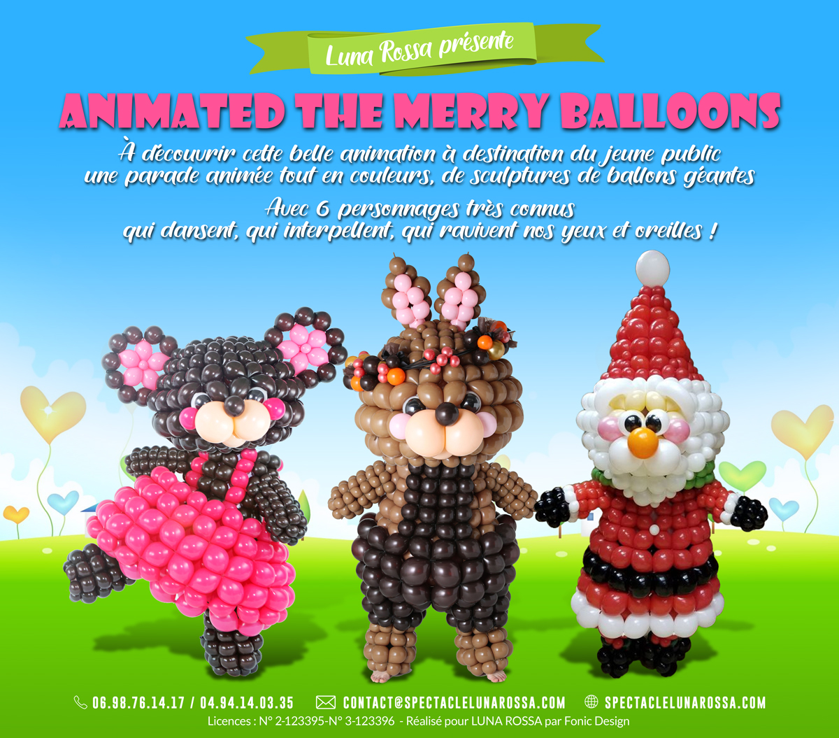 parade ballons féerie
