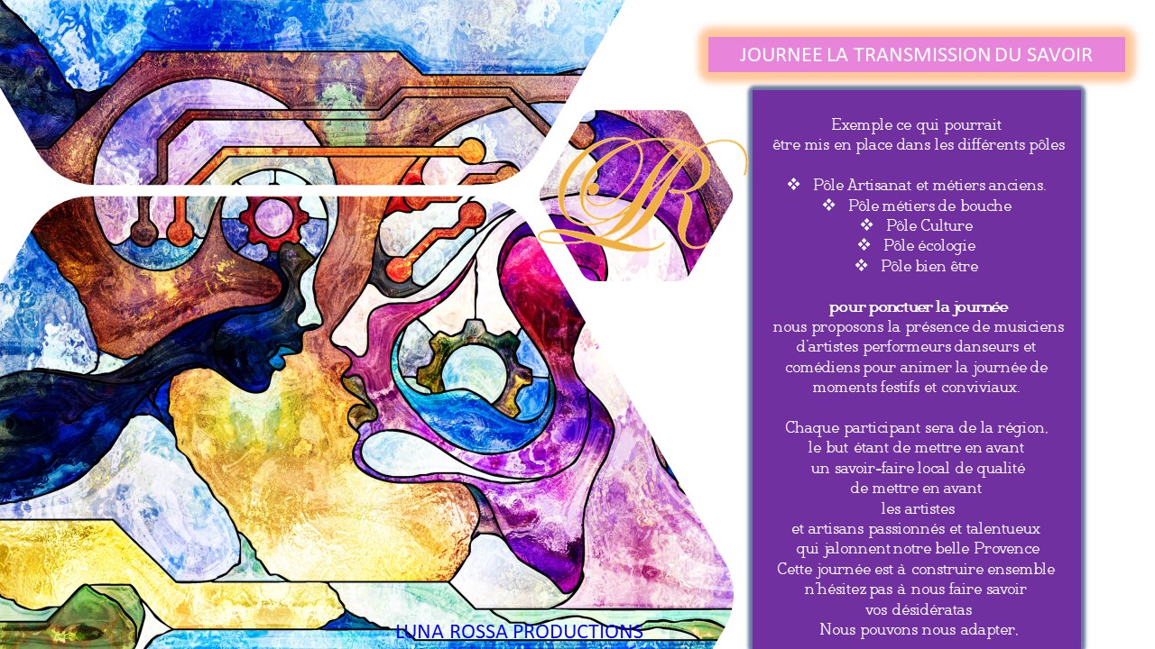 JOURNEE TRANSMISSION DU SAVOIR