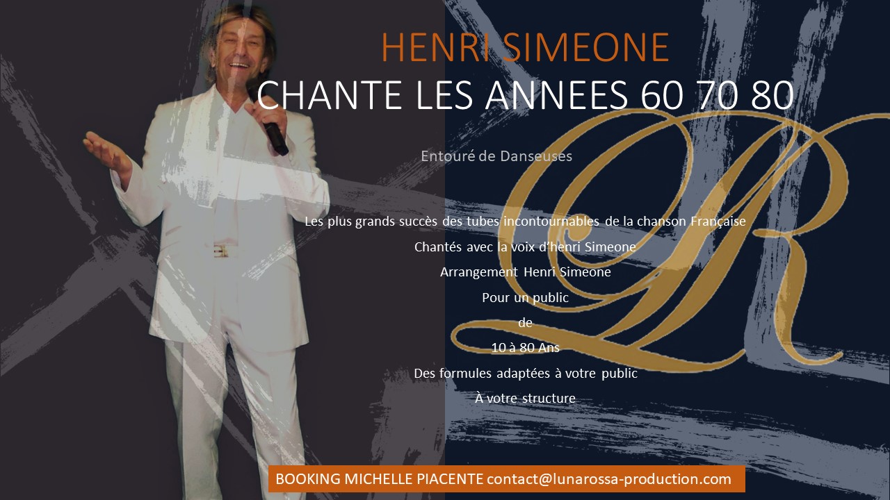 HENRI CHANTE ANNEE 60 70 80