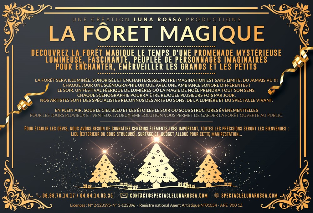 LA FORET MAGIQUE LUNA ROSSA CREATION