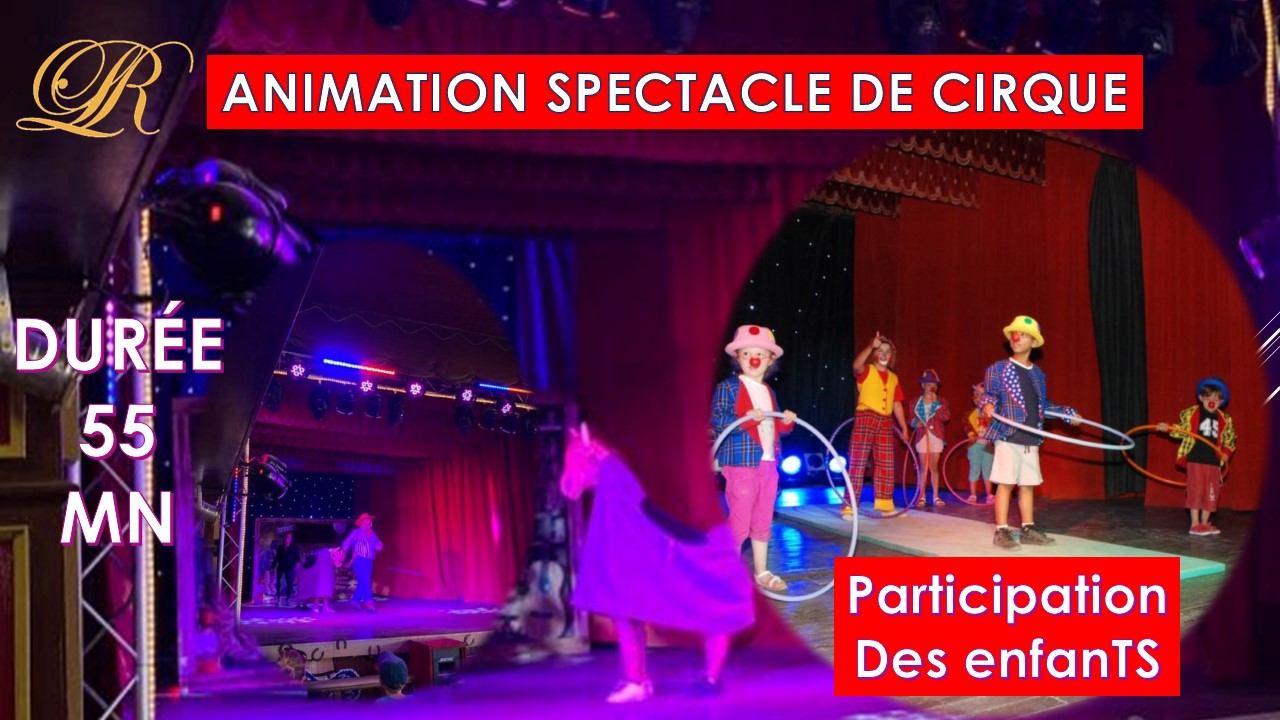 ANIMATION SPECTACLE DE CIRQUE