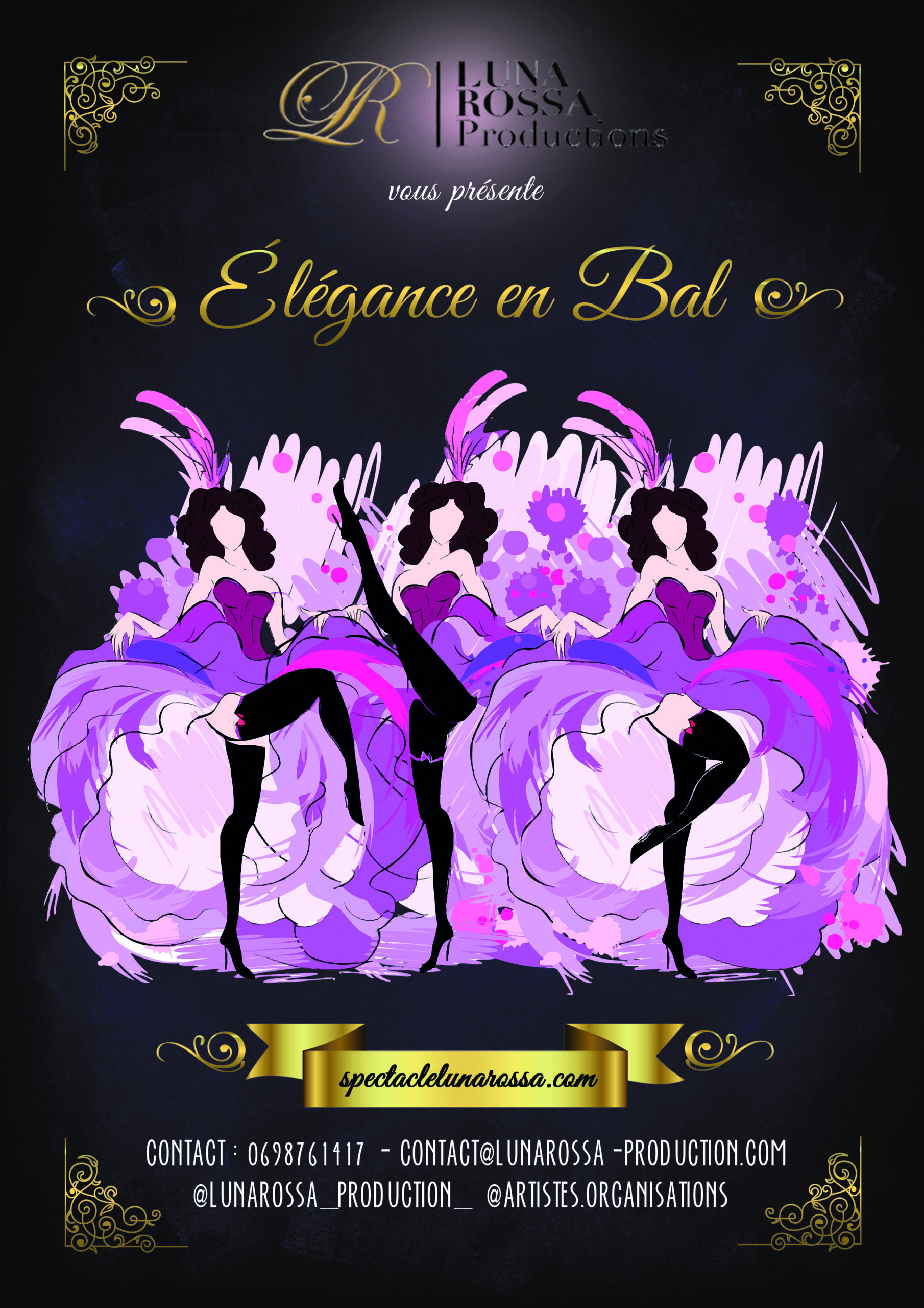 Elegance en Bal - Affiche recto