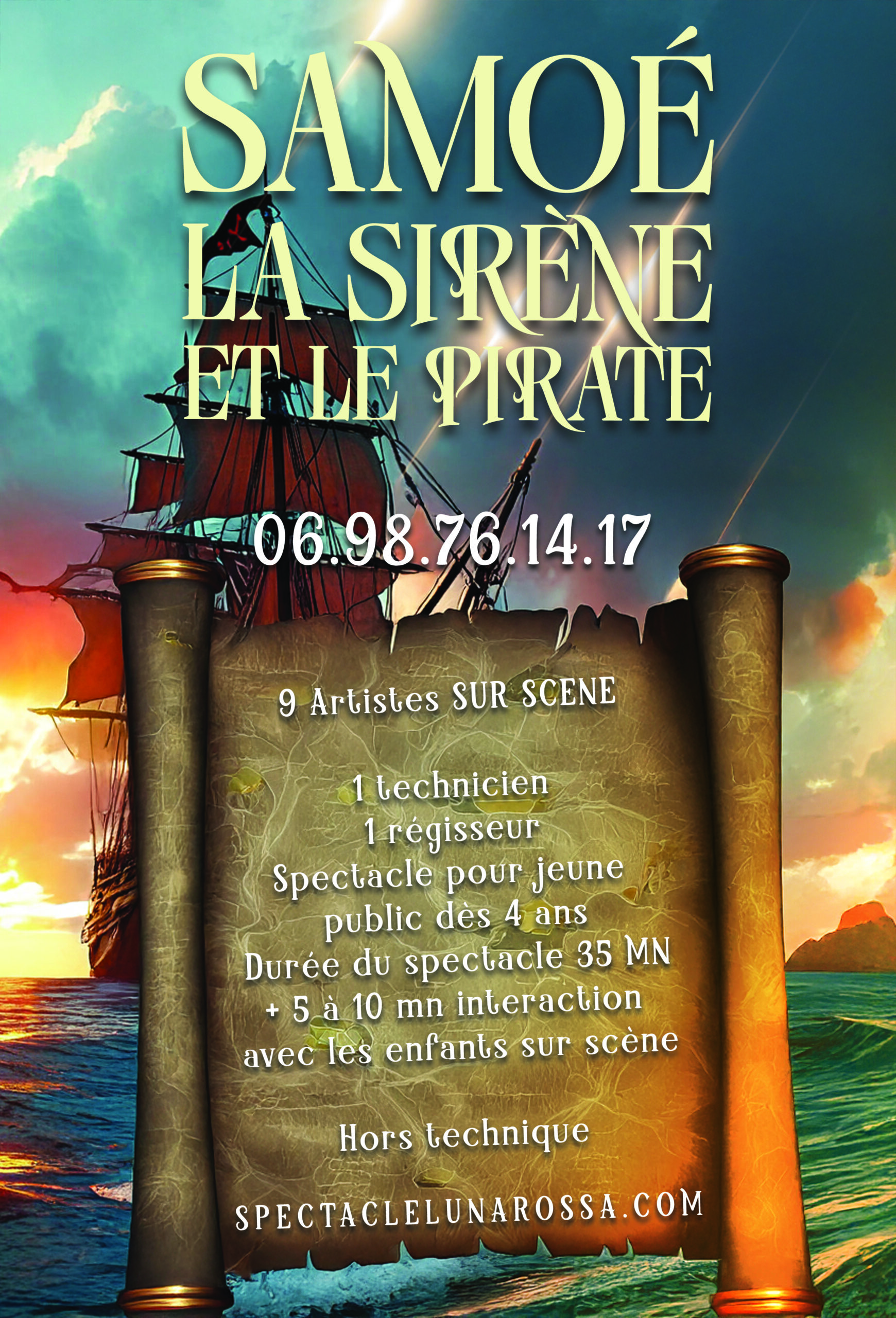 spectacle de pirate