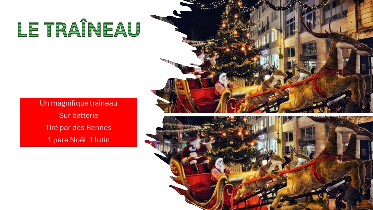 TRAINEAU DE NOËL