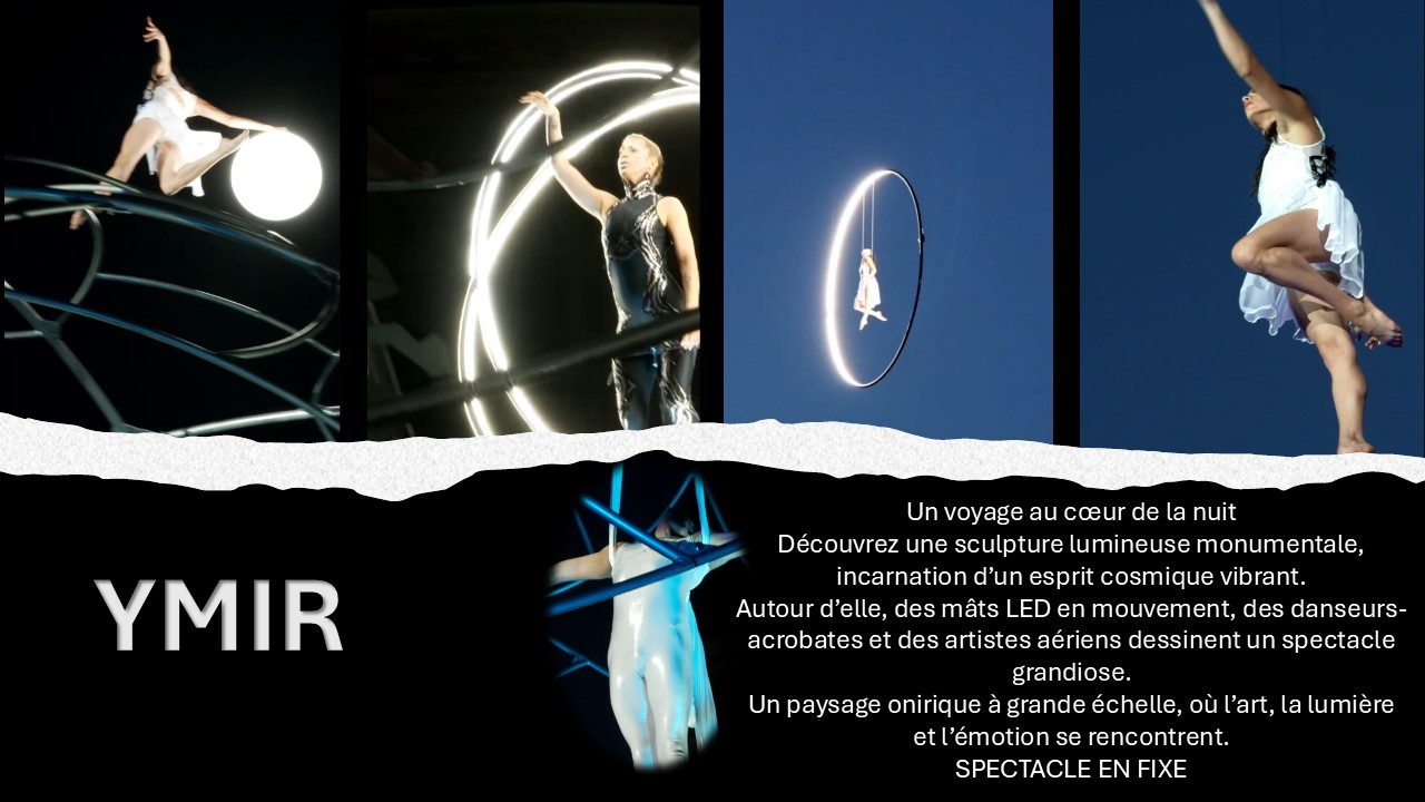 spectacle lumineux grandiose