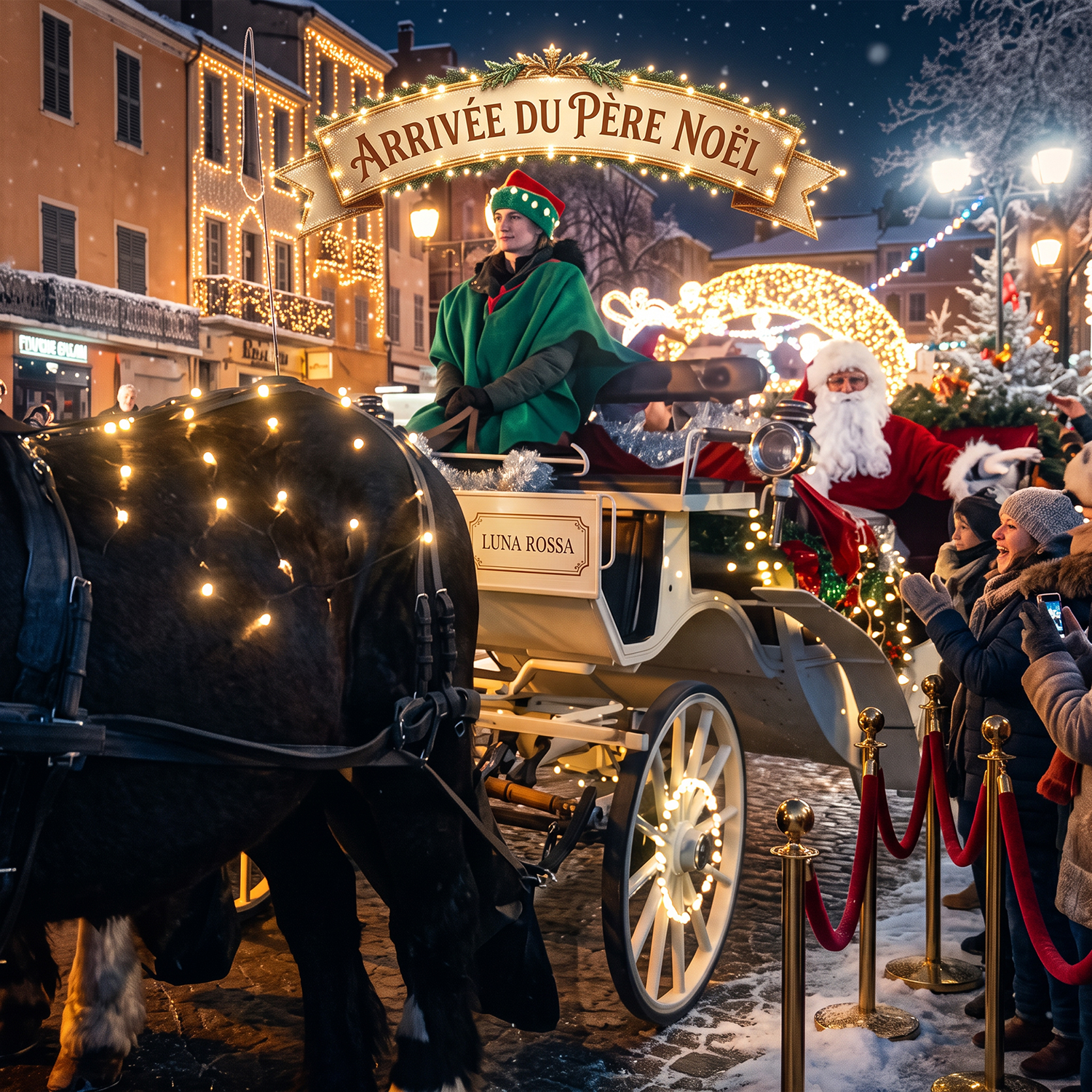 départ du Père Noël
